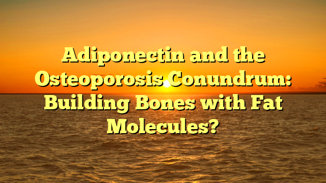 Adiponectin and the Osteoporosis Conundrum