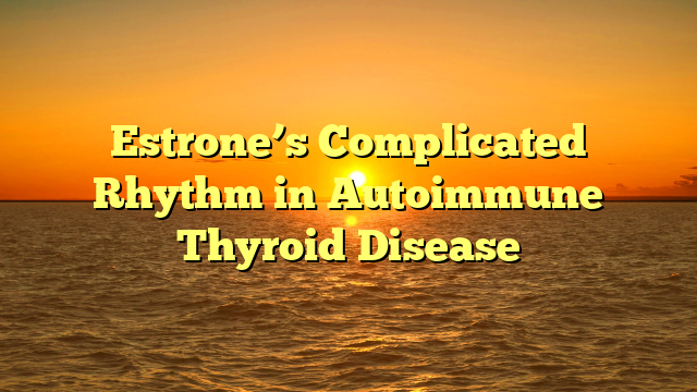 Estrone’s Complicated Rhythm in Autoimmune Thyroid Disease