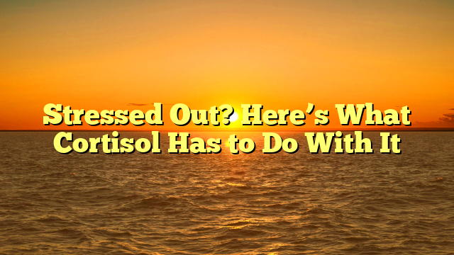 Stressed Out? Here’s What Cortisol Has to Do With It