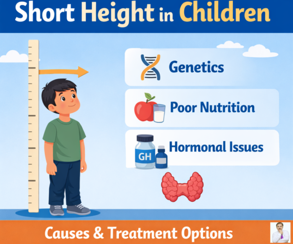 Short height in Children - Cause & Treatment