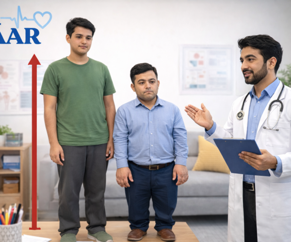 Difference between gigantism and acromegaly