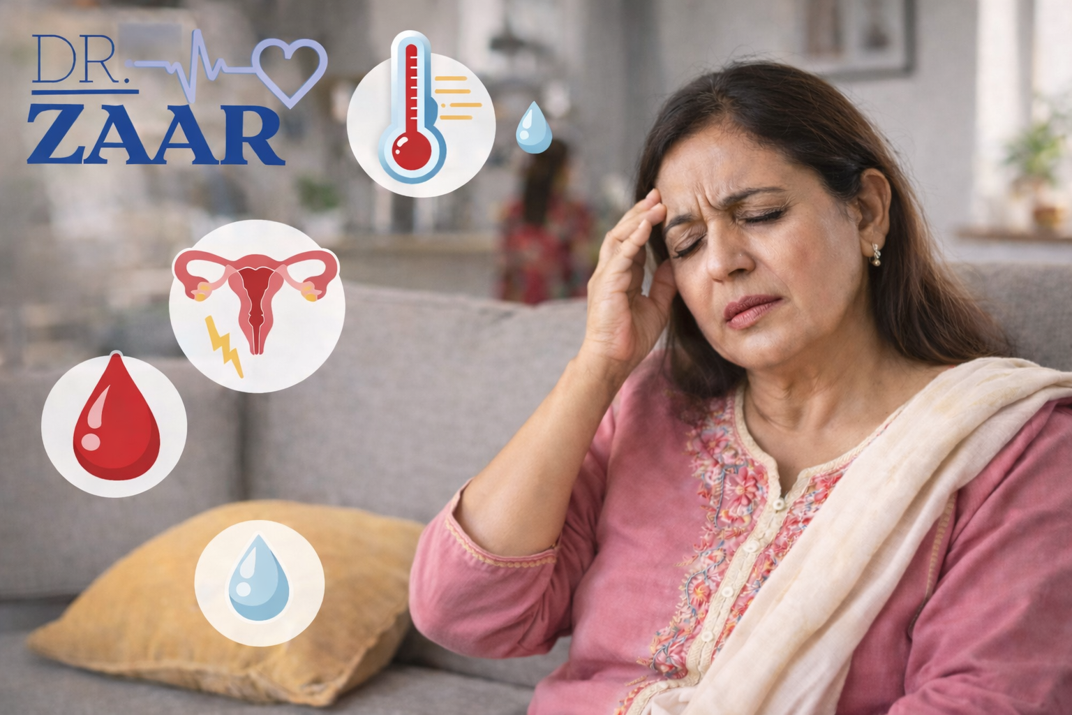 Menopause age in Pakistan