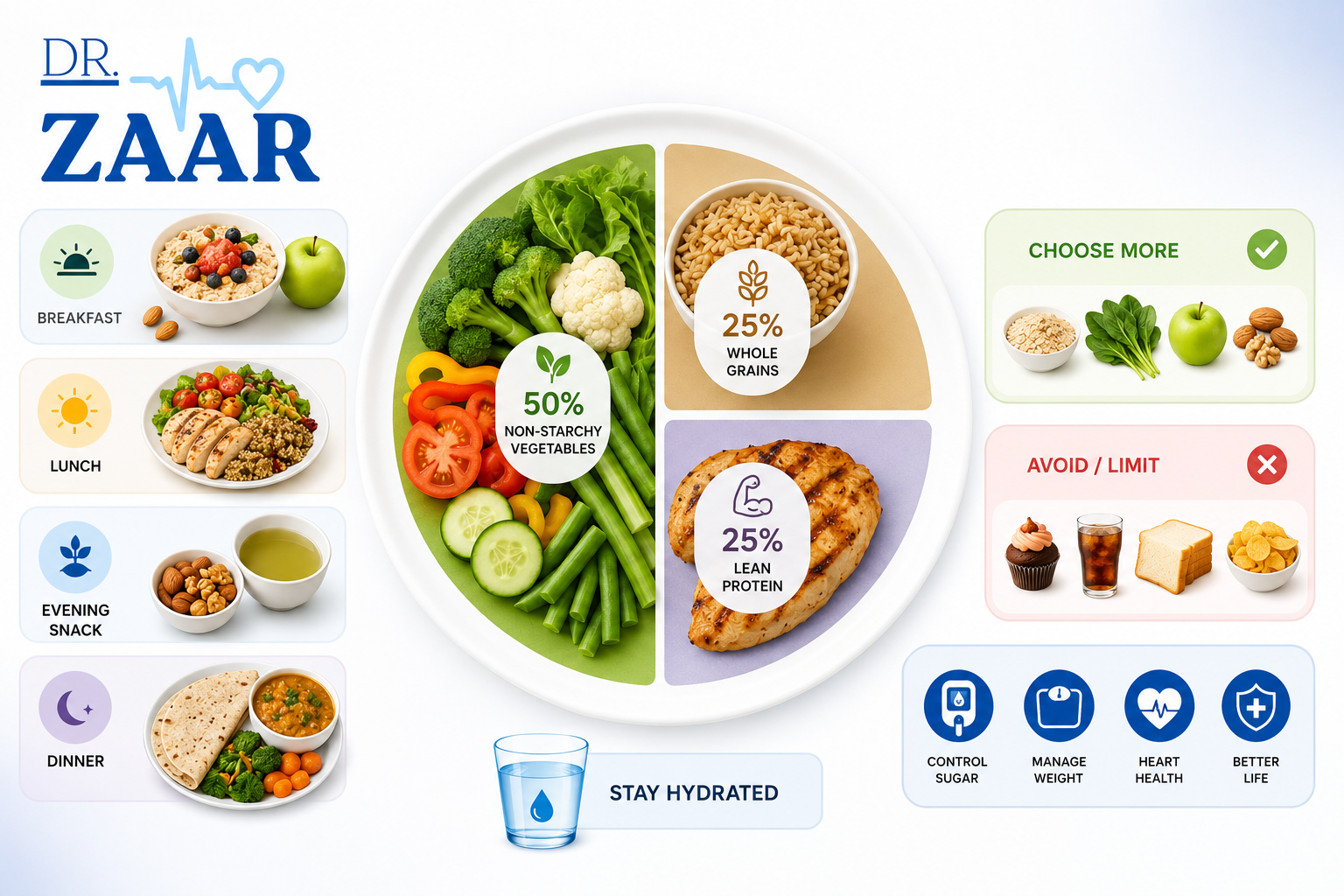 Diabetic diet chart