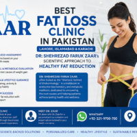 Best Fat Loss Clinic in Pakistan, Lahore, Islamabad, Karachi, Dr. Shehrezad Faruk Zaar, scientific approach, healthy fat reduction, and sustainable weight management https://drzaar.com/