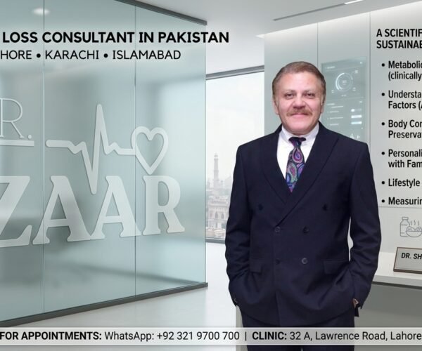 Best Fat Loss Consultant in Pakistan Lahore, Karachi, Islamabad - DR. SHEHREZAD FARUK ZAAR’s Scientific Approach to Sustainable Fat Reduction