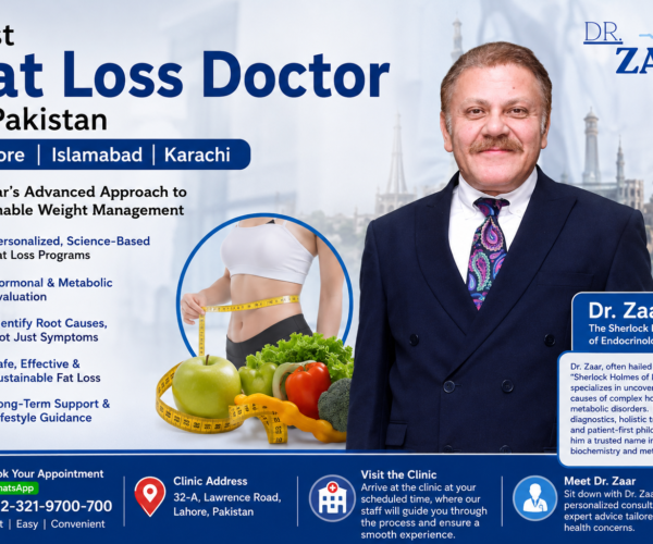 Best Fat Loss Doctor in Pakistan Lahore, Islamabad & Karachi - Dr. Zaar’s Advanced Approach to Sustainable Weight Management