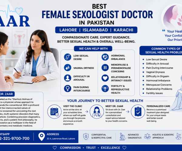 Best Female Sexologist Doctor in Pakistan Lahore Islamabad Karachi - Comprehensive Guide to Female S