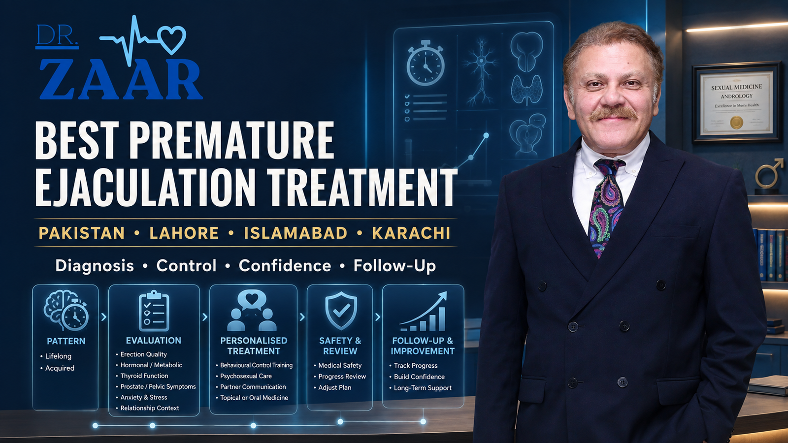 Best Premature Ejaculation Treatment in Pakistan, Causes, Diagnosis, Medicines and Personaliz