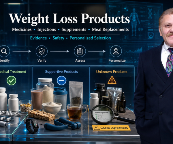Weight Loss Products, A Medical Guide to Medicines, Supplements, Injections, Meal Replacements and Safe Product Selection