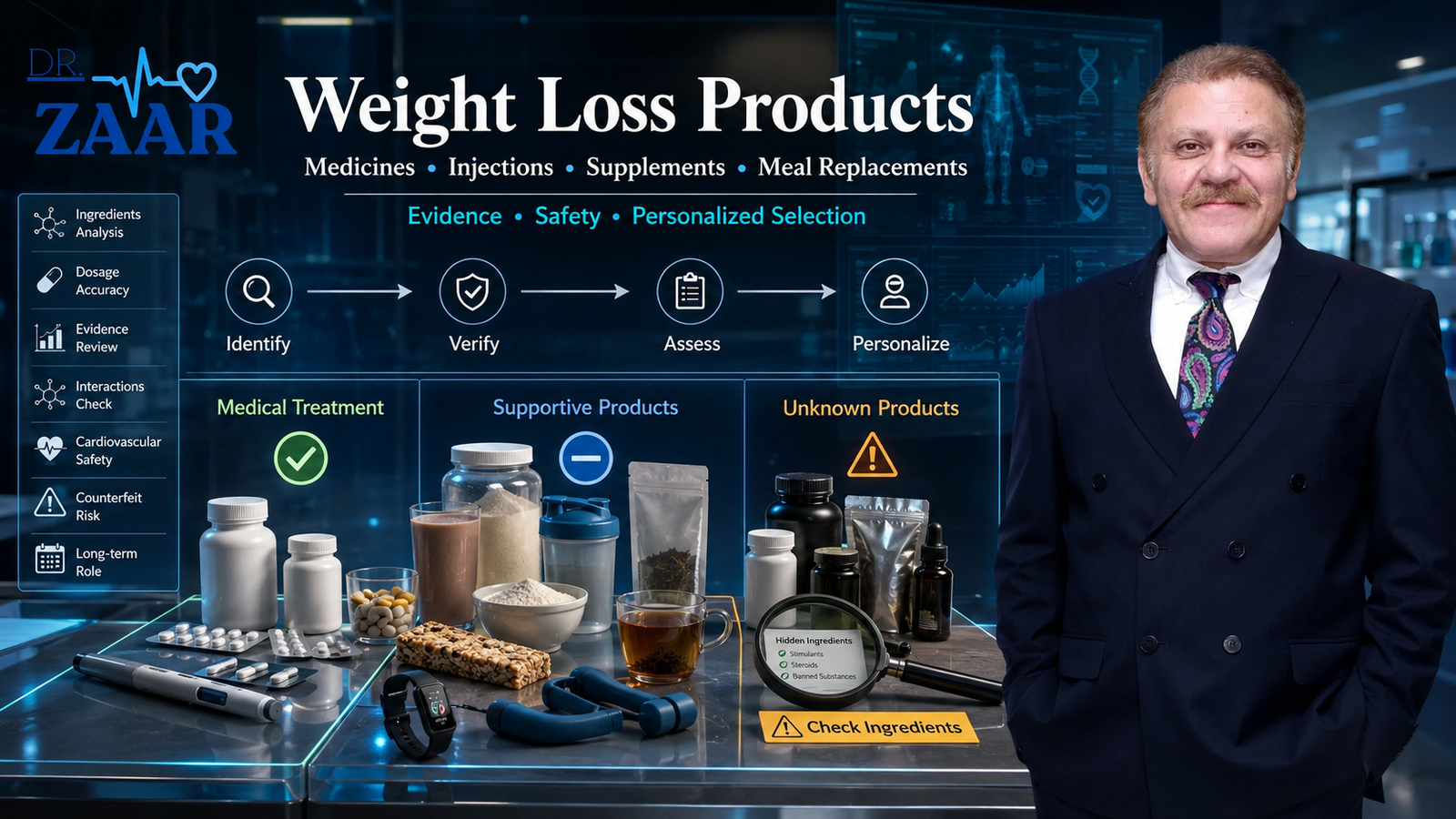 Weight Loss Products, A Medical Guide to Medicines, Supplements, Injections, Meal Replacements and Safe Product Selection