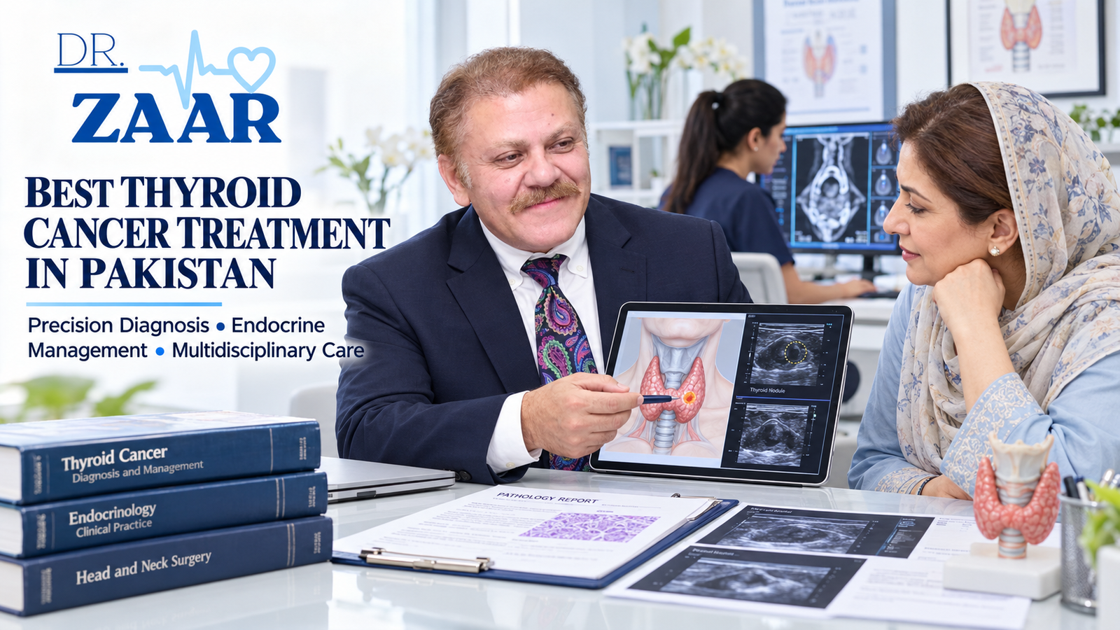 Best Thyroid Cancer Treatment in Pakistan, Precision Diagnosis, Endocrine Management and Multidisciplinary Care in Lahore, Islamabad and Karachi Dr.Zaar