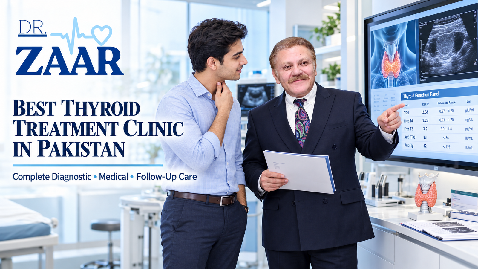 Best Thyroid Treatment Clinic in Pakistan for Complete Diagnostic, Medical and Follow-Up Care