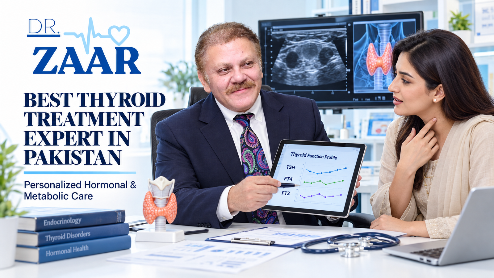 Best Thyroid Treatment Expert in Pakistan for Personalized Hormonal and Metabolic Care in Lahore, Islamabad and Karachi , Dr. Zaar