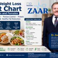 Fast Weight Loss Diet Chart for Males and Females, Daily Meal Plan, Portion Control, Protein, Nutrition & Healthy Fat Reduction