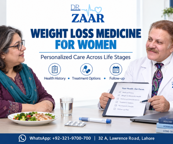 Weight Loss Medicine for Female Patients, Treatment Choices, Hormonal Concerns and Long-Term Health Dr. Zaar