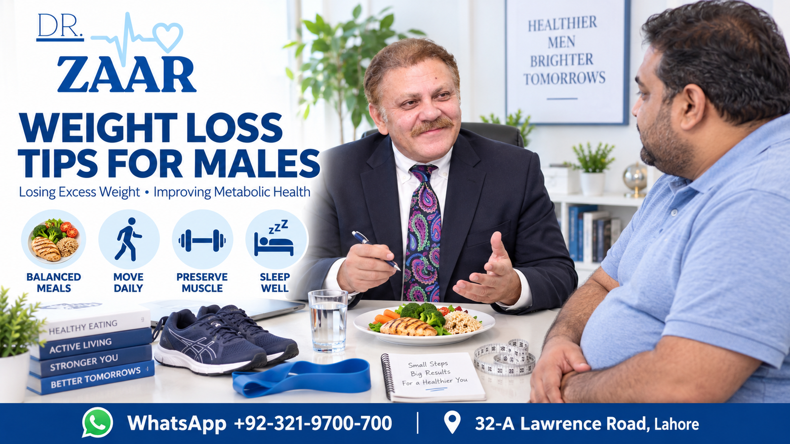 Weight Loss Tips for Males, Losing Excess Weight and Improving Metabolic Health