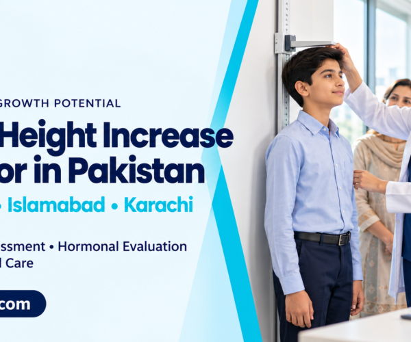 Best Height Increase Doctor in Pakistan, Growth Assessment and Individual Care in Lahore, Islamabad and Karachi